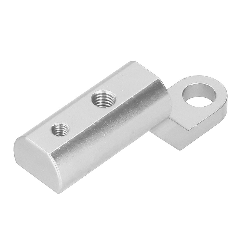 Кронштейн-удлинитель зеркала заднего вида мотоцикла из алюминиевого сплава для электрических горных велосипедов, серебристый