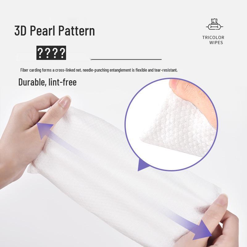 Индивидуально упакованные влажные салфетки из чистой воды для рук и рта - Портативные для детей и младенцев