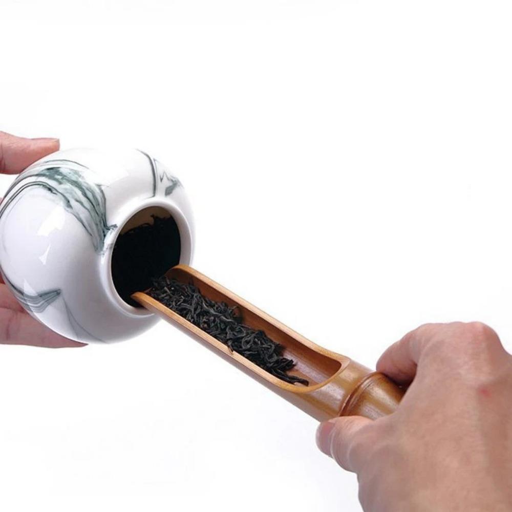 New Handmade Natural Bamboo Tea Scoop High Quality Chinese Style Kung Fu Tea Set Chahe Cha Ze Tea Needle Tea Ceremony