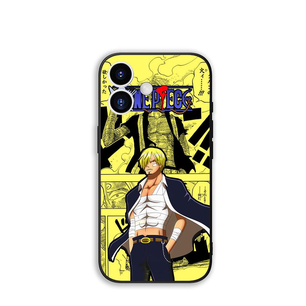 Phone Cover Comics Luffy Sanji One Piece Casing for Apple iPhone 17 16 11 Pro XS Max XR 6 7 8 Plus + 16E SE 2020 Air 5 8+ Case