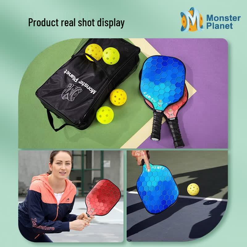 Набор ракеток для пиклбола Monsterplanet MFP15006 из углеродного волокна