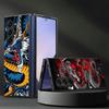 Чехол с узором дракона для Samsung Galaxy ZFold3 Z Fold 7 6 5 4 3 ZFold7 ZFold4 ZFold6 ZFold5 Задняя крышка телефона