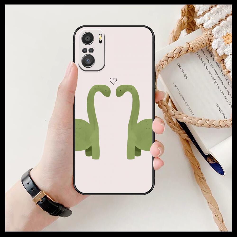 Мягкий черный чехол для телефона с сердечком для Xiaomi Redmi Note 10S 10 9T 9S 9 8T 8 7S 7 6 5A 5 Pro Max