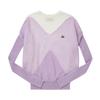 Vivienne WeStwood 1803001w Y000p O401 Вышивка Orb Двухцветное Сердце Мохер Шерсть Женский Трикотаж