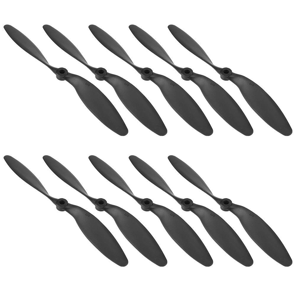10 шт./компл. 8060 Пропеллеры Лопасти Аксессуары для RC Самолета Квадрокоптера Черный