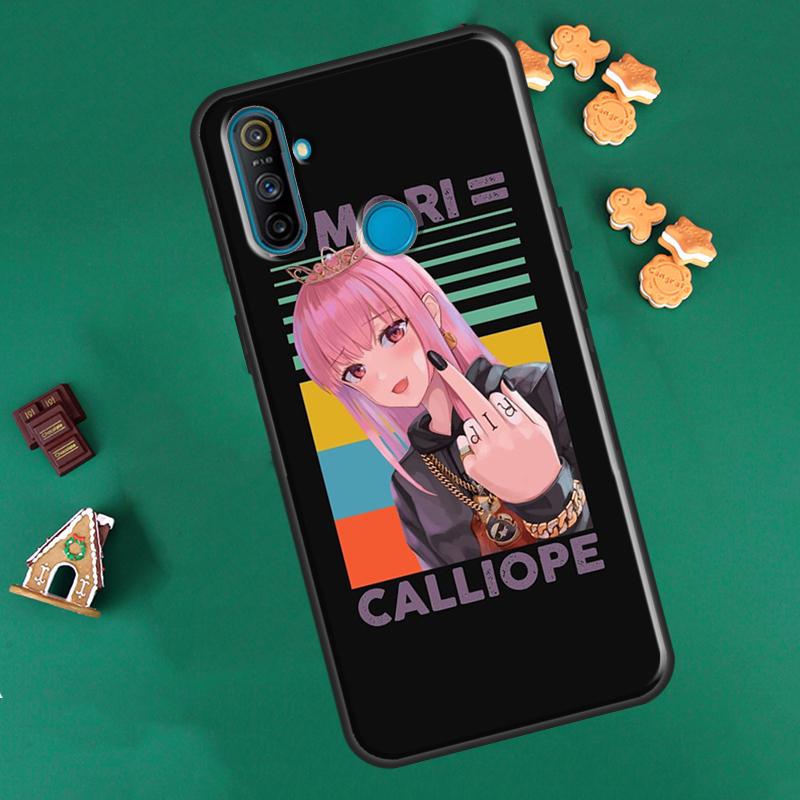 Чехол Mori Calliope Hololive для OnePlus 10 Pro 9 Pro 8T 9R Nord2, чехол для Realme 8i 9i 8 Pro C21 GT Neo 2 Master