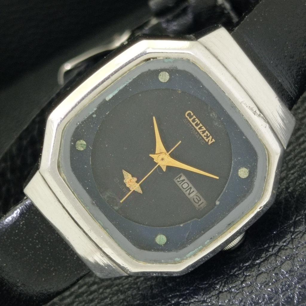 АВТОМАТИЧЕСКИЕ ВИНТАЖНЫЕ ЖЕНСКИЕ ЧАСЫ CITIZEN 6650A ЯПОНИЯ ОРИГИНАЛЬНЫЙ ЦИФЕРБЛАТ a700355-5