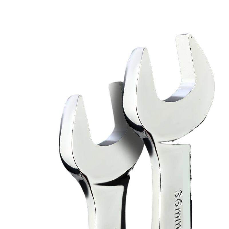 Набор комбинированных гаечных ключей с открытым и накидным зевом (двусторонний) - Зеркальная полировка Набор инструментов для ремонта