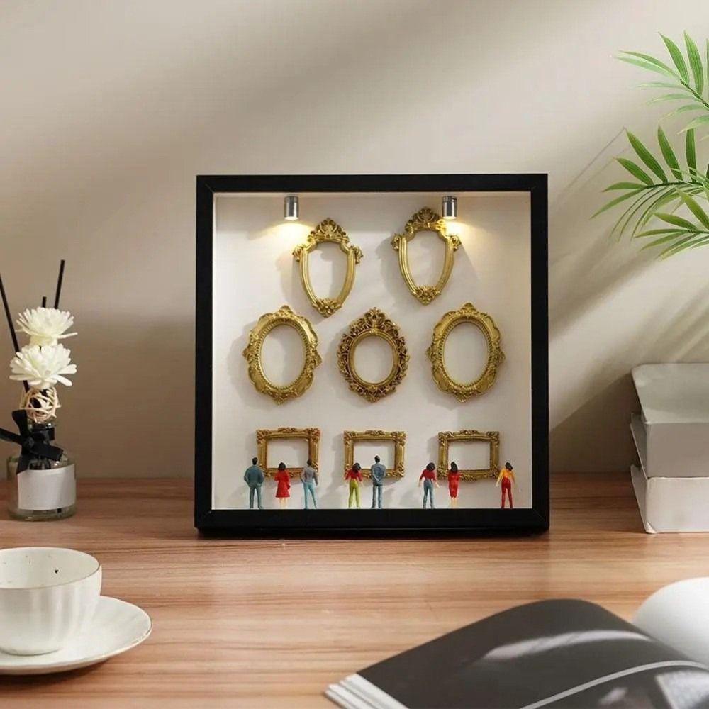 Creative Memory Preservation Shadow Box DIY Miniature Photo Frame  Valentine's Day Gift