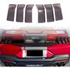 Декоративная накладка на задний фонарь Jogon для Ford Mustang GT S650 Dark Horse Ecoboost 2024 2025, Защитная накладка на стекло заднего фонаря, Декоративная наклейка на задний фонарь