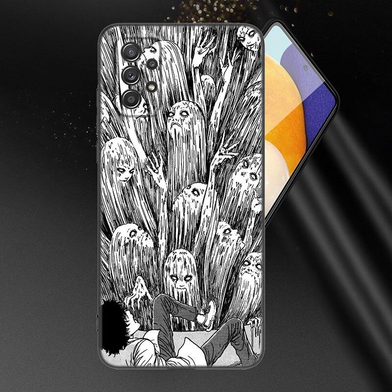 Чехол для футболки с изображением комиксов ужасов junji ito Tomie для Samsung A21 A30 A50 A52 S A13 A22 A32 4G A23 A33 A53 A73 5G A12 A31 A51 A70 A71 A72