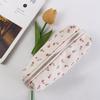 Fresh Style Floral Pencil Bag Small Flowers Pen Bag Pen Box Pencil Cases  Makeup Bag