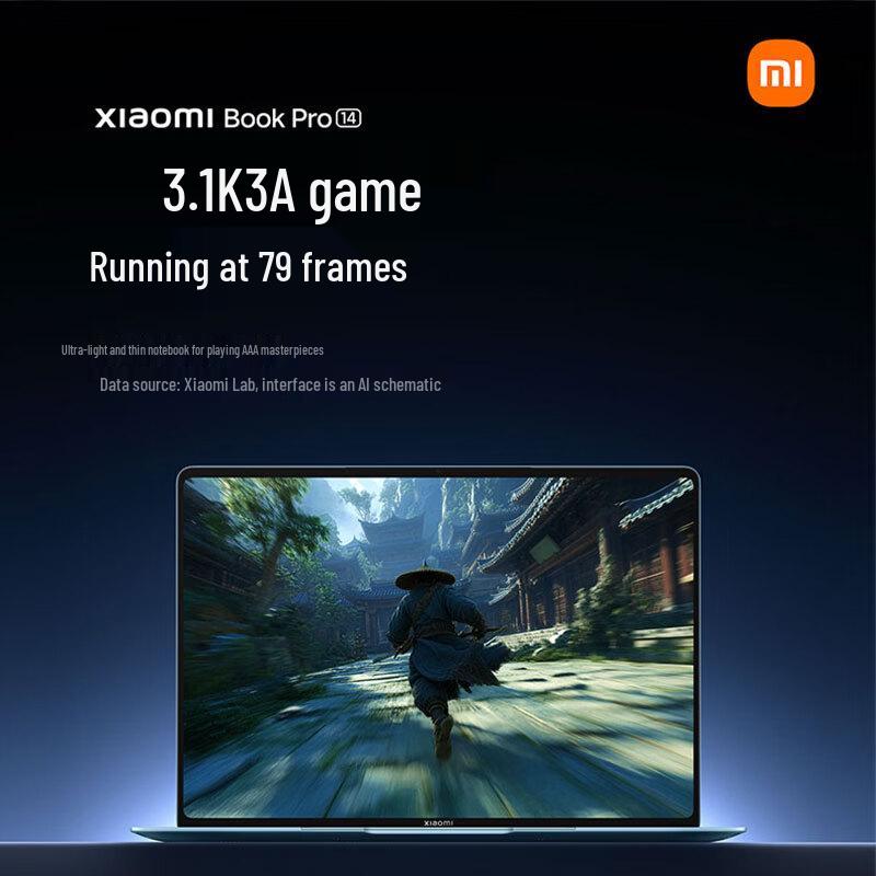 Тонкий и легкий ноутбук Xiaomi Book Pro 14 (Китайская версия)
