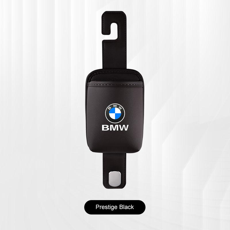 Для BMW 1 3 5 6 7 Серии E46 E90 E93 E87 F10 F40 F20 G30 G20 Кожаный Автомобильный Вешалка на Спинку Сиденья Контейнер для Хранения Держатель Стакана на Дверь Ящик для Хранения GTV53