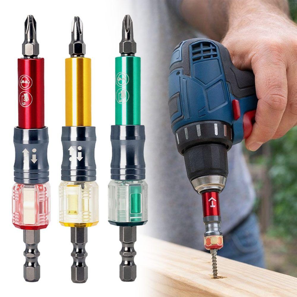 Dual-purpose Magnetic Screwdriver Bits Multi-functional Woodworking Socket Wrench