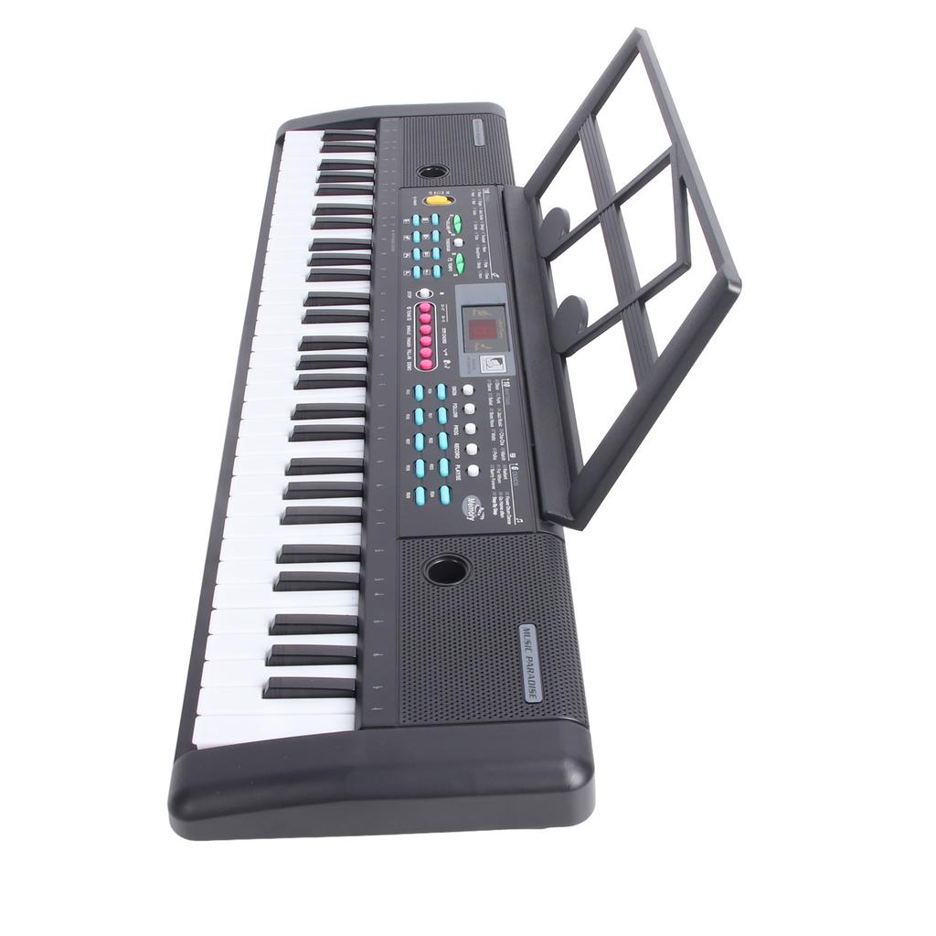 61 клавиша детское пианино со встроенным микрофоном 5 песен многофункциональная музыкальная клавиатура игрушка для раннего