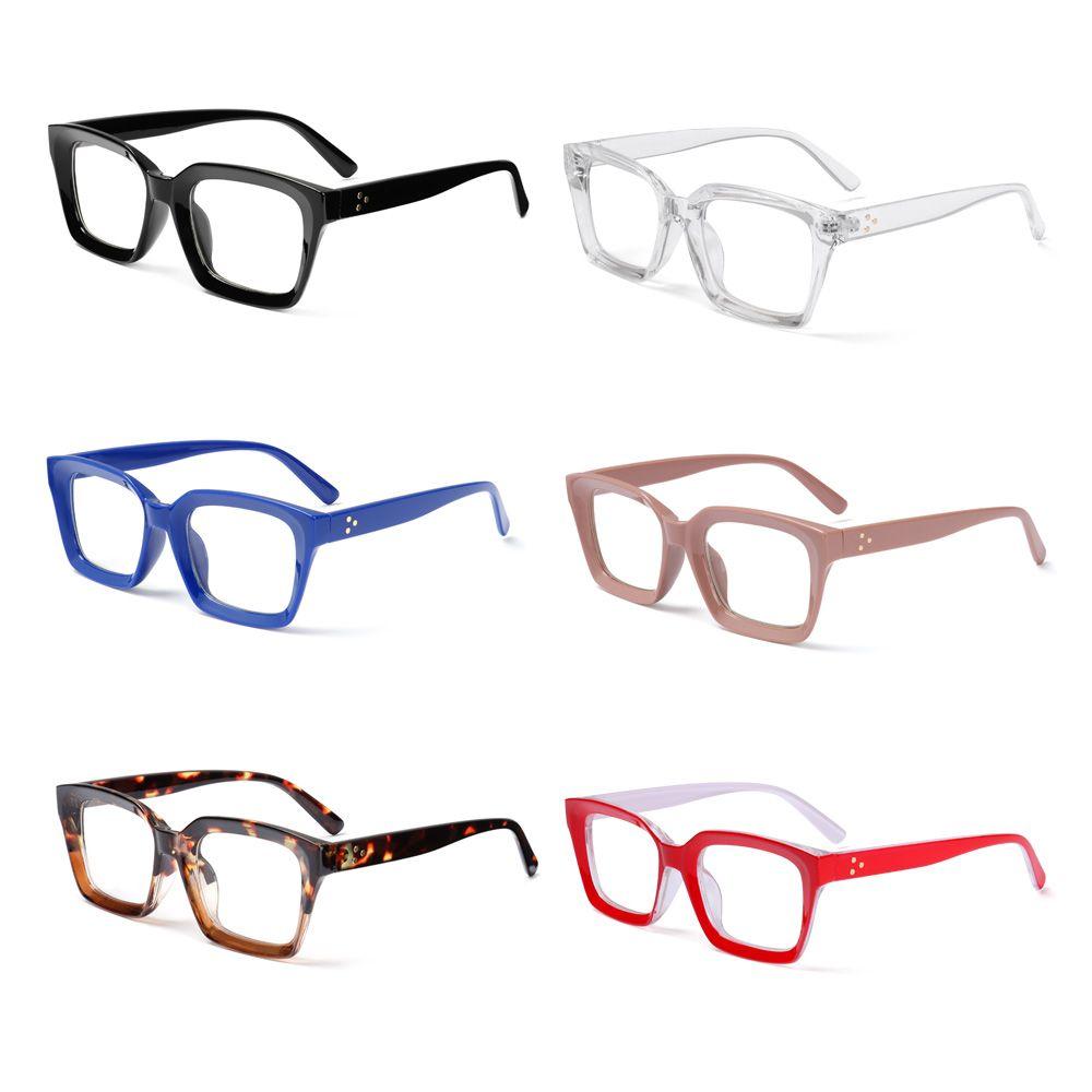 Diopter +1.0~+4.0 High-definition Portable Reading Glasses Oversized Presbyopia Eyeglasses Large Frame