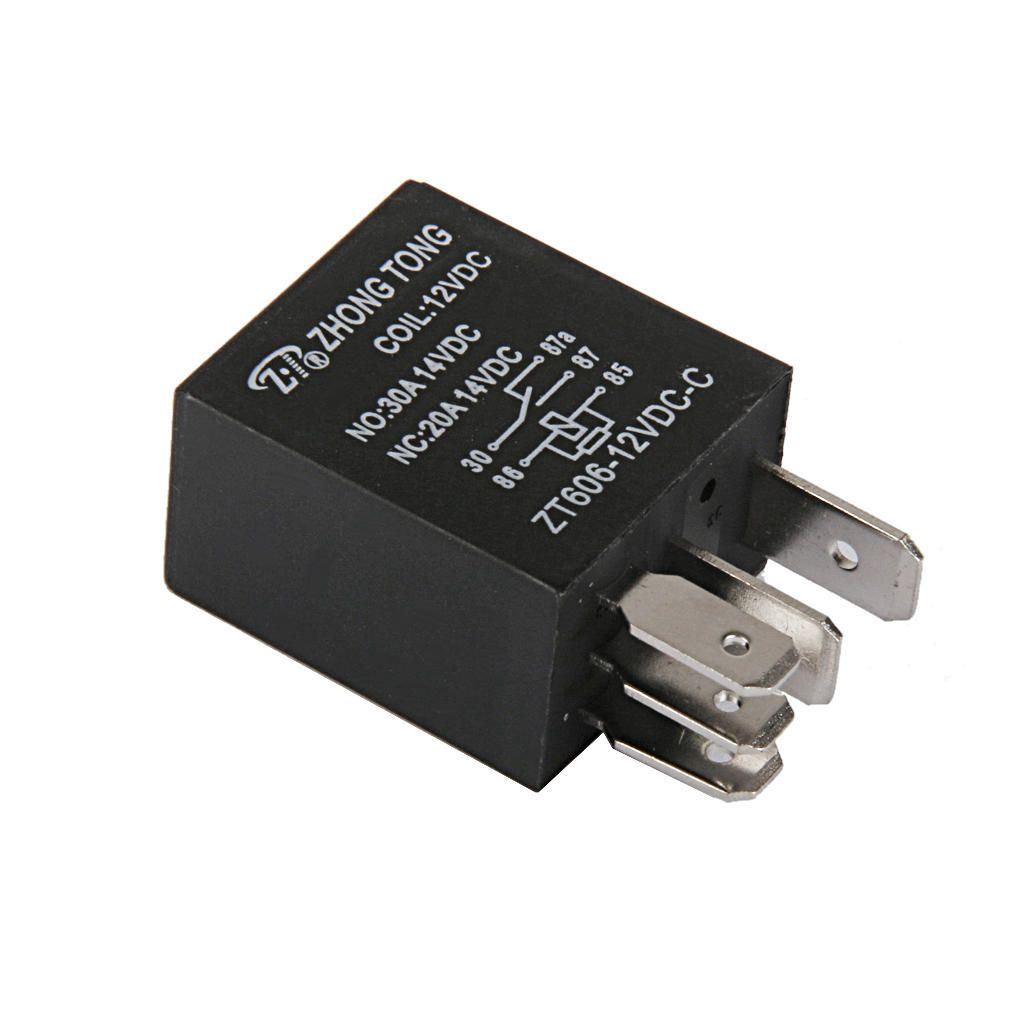 ZT606-12V-C-R DC 12V 20A/30A AMP SPDT Реле Реле 5 контактов Для Автомобиля Грузовика Транспортных Средств
