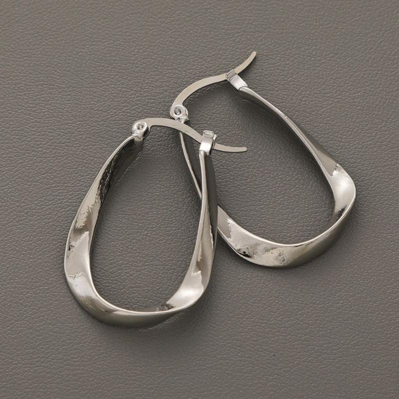 Европейские и американские креативные простые геометрические серьги в виде ромба с прорезями, двухслойные серьги высокого класса, подчеркивающие женственность