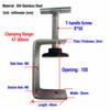 304 Stainless Steel C-clamp Woodworking Fixing Clips  Multi-purpose Fastening Tools