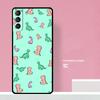 Cute Dino Aesthetic Dinosaur Phone Case For Samsung Galaxy S24 Ultra S20 S21 S22 S23 S25 Plus S9 S10 S24 FE Cover Coque