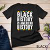Черная история - Американская Патриотическая Африканская Футболка