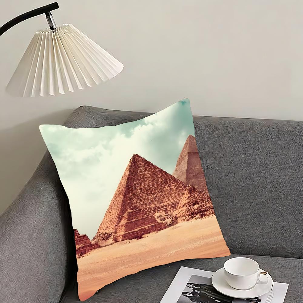 Pyramid Fashion Cushion Cover Pillowcase Ultra Soft Skin Friendly Fabric Cloud Like Comfort Concealed Zipper