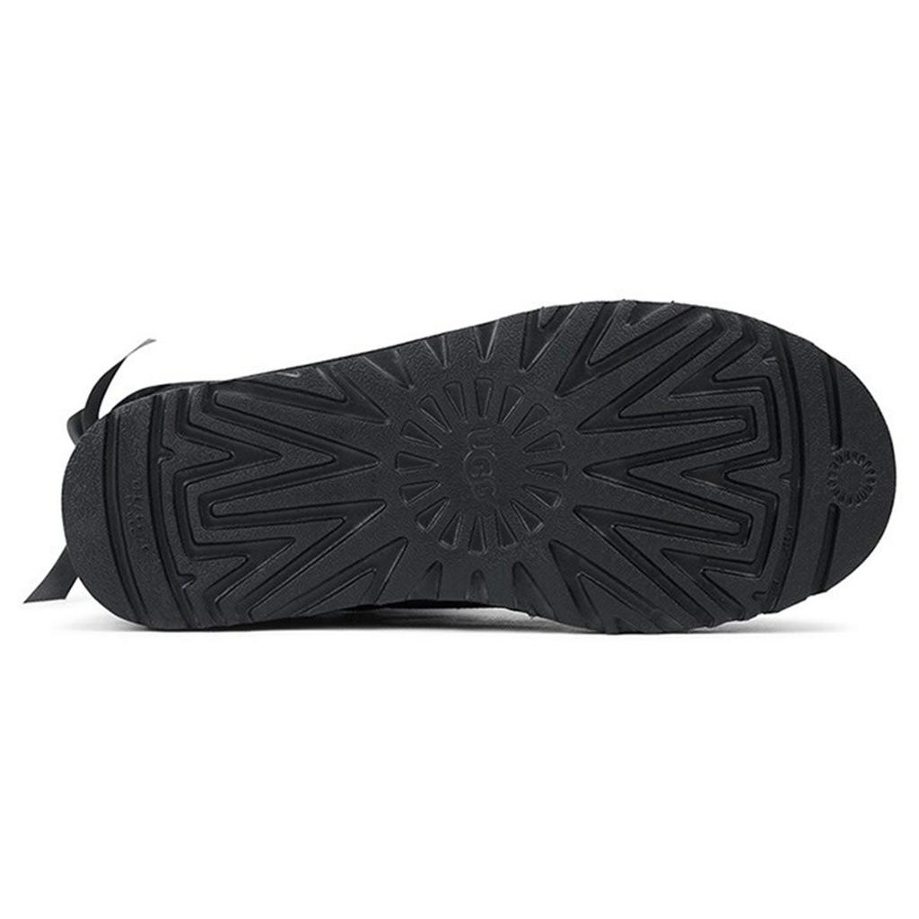 UGG Мини Куртка-бомбер с подкладкой из флиса Черная Женская 1110705-BLK
