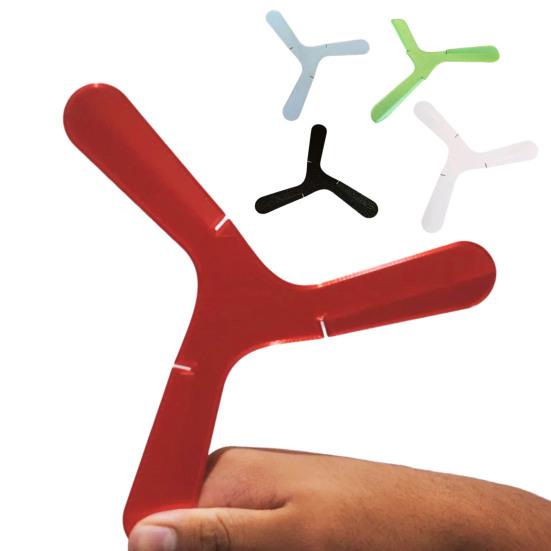 Возвращающийся бумеранг игрушка для мальчиков, трехлистный бумеранг, бросаемый вручную, интерактивная игра для родителей и детей на открытом воздухе для детей 6+