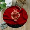 1pc A-AC Milan Carpet, Round Rug, Comfortable, Suitable for Entryways, Living Rooms, Office, And Bedrooms, Christmas Decoration
