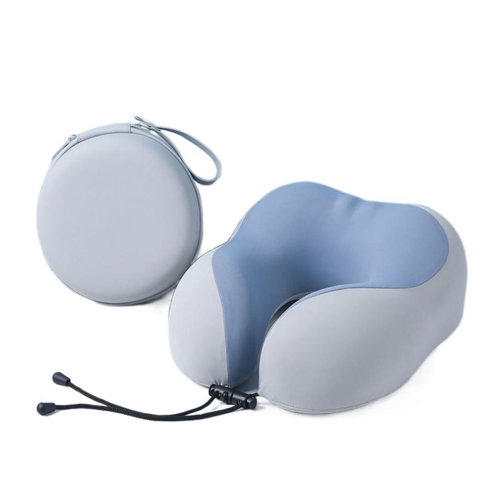 Storage Bags Neck Support Cushion Slow Rebound Sleeping Neck Pillow Business Trip