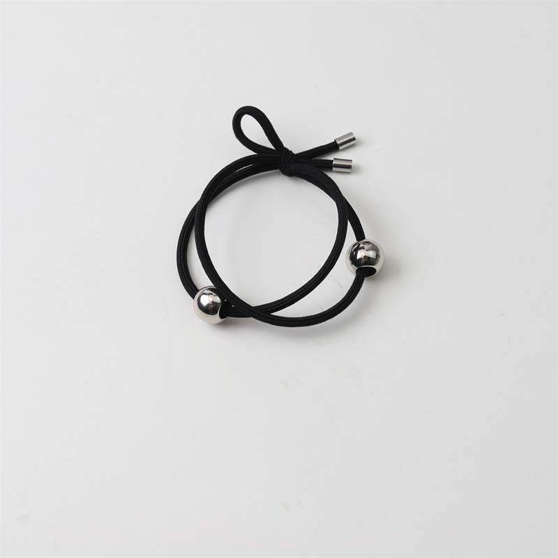 Новая Металлическая Гладкая Эластичная Резинка для Волос Ободок для Волос для Женщин Модная Заколка для Волос Хвост Головной Убор Аксессуары для Волос Ювелирные Изделия Подарок