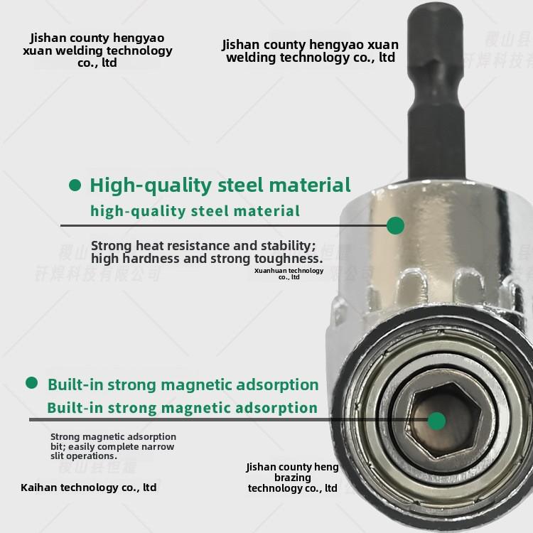 105° Angle Driver Screwdriver Socket Adapter Extension for Drill