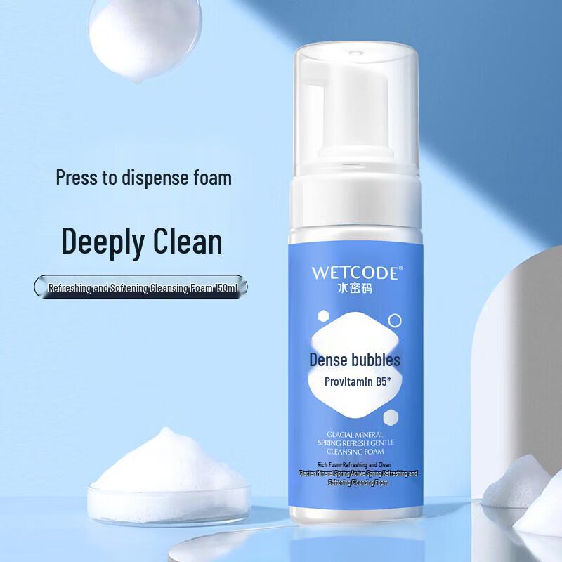 Water Secret Glacier Mineral Spring Mousse Cleanser