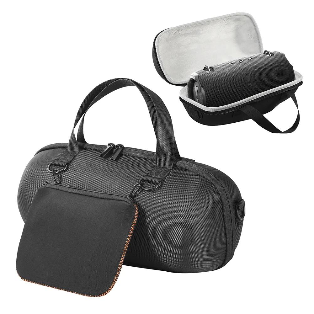 Hard Carrying Case with Zipper Pocket Bag&Shoulder Strap Travel Storage Bag Hard Shell Case for JBL Xtreme 4 Wireless BT Speaker