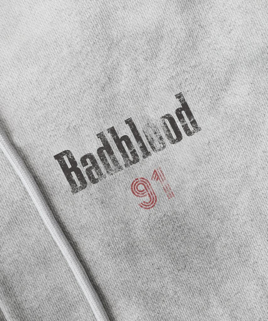 Худи на молнии Badblood Sun Faded 2 - Белый