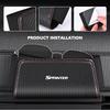 FFYE5 Leather Car Door Organizer Phone Sun Visor Glasses Storage Bag For Mercedes Benz W124 W203 VITO Sprinter Viano V-Class R-Class