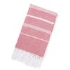 Turkish Cotton Sand-Resistant Striped Beach Shawl/Towel with Tassels
