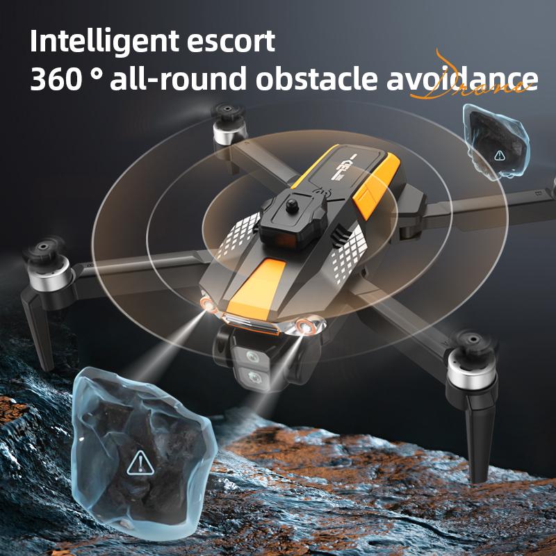 2025 LYZRC Новый LF699 RC Профессиональный EIS Дрон Экран Дисплей ESC HD Камера GPS Бесколлекторный Обход Препятствий WIFI FPV Складной Квадрокоптер Игрушка Подарок