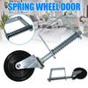 Heavy-duty Spring Loaded Caster 4 Inch Spring Damping Wheel Door Gate Wheel  Household