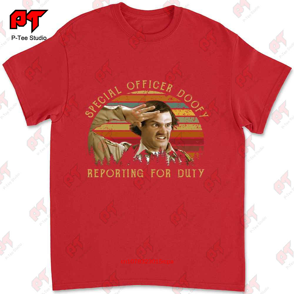 Special Officer Doofy Dave Sheridan Scary Movie T-shirt SBVC