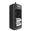 Chargeur de piles rondes nimh energizer universal