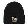 River Duck теплая вязаная шапка Beanie, Animal Skullies Beanie ветрозащитный головной убор для химиотерапии при раке Gorro вязаная шапка Beanie