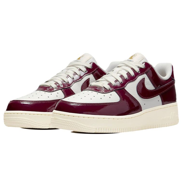 Nike Air Force 1 Roman Empire Women Sneakers Red Sail Dark-Beetroot DQ8583-100