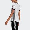 adidas Германия 2020/21 Домашняя футболка Женская с коротким рукавом Футбольная футболка Белая EH6102