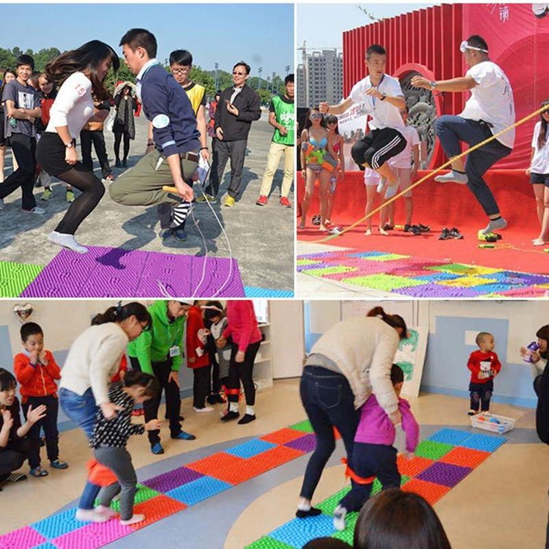 Массажная подушка для подошвы, пластина для точечного массажа пальцев, массажер для ног, сенсорная игрушка, для детей и взрослых, утолщенная, для снятия напряжения, коврик для веселой игры