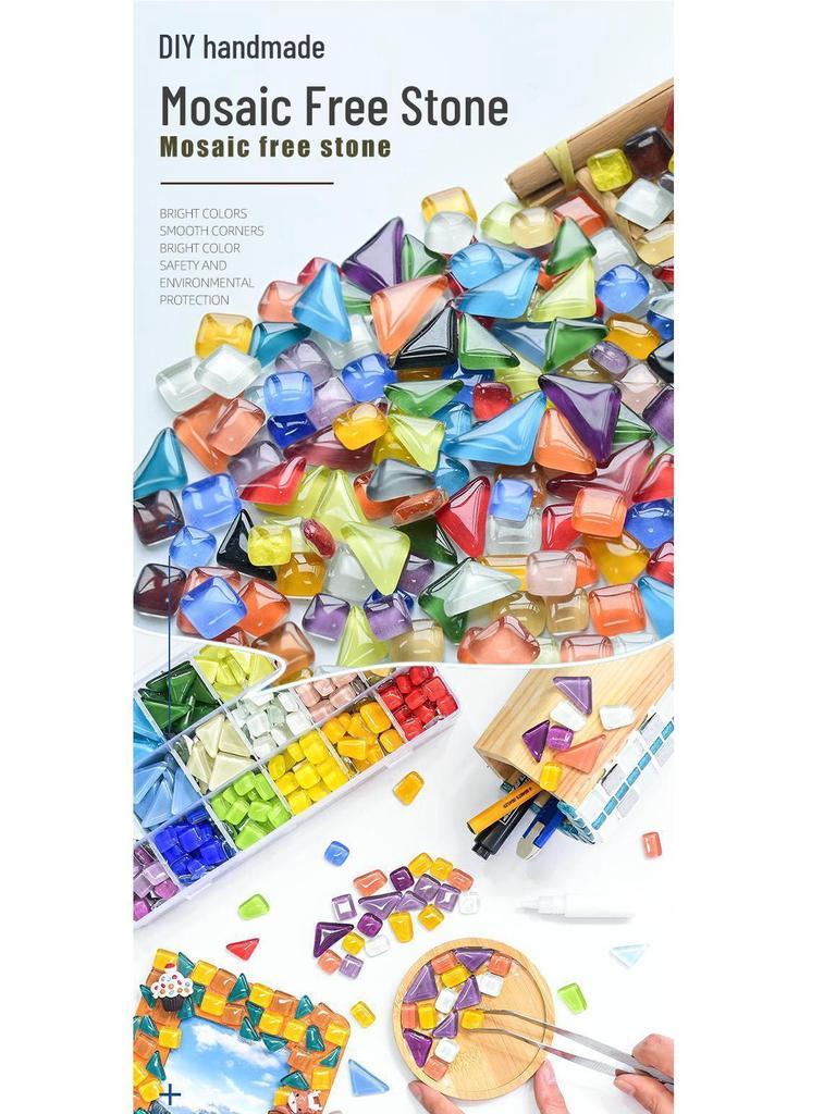 DIY Creative Mosaic Toy Kit with Crystal Beads for Girls
