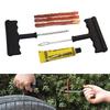 6Pcs Motorcycle Car Tire Repair Tool Tubeless Tyre Puncture Needle Patch Kit