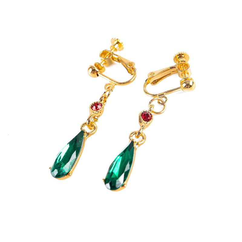 1 пара сережек-гвоздиков в виде замка в стиле аниме Howl, аксессуары для косплея, подарок