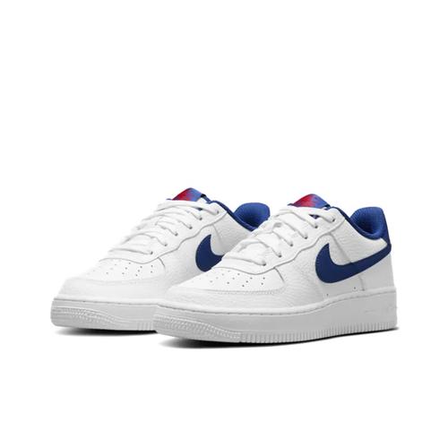 Nike Air Force 1 GS Белый Насыщенный Королевский Синий CT3839-101